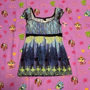 Vintage wrapper blouse